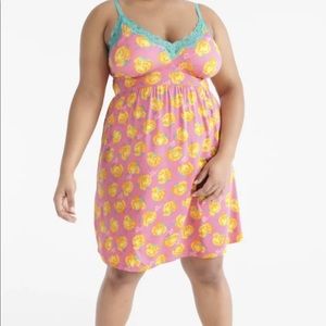 Knix x Betsey Johnson modal nightgown L NWT